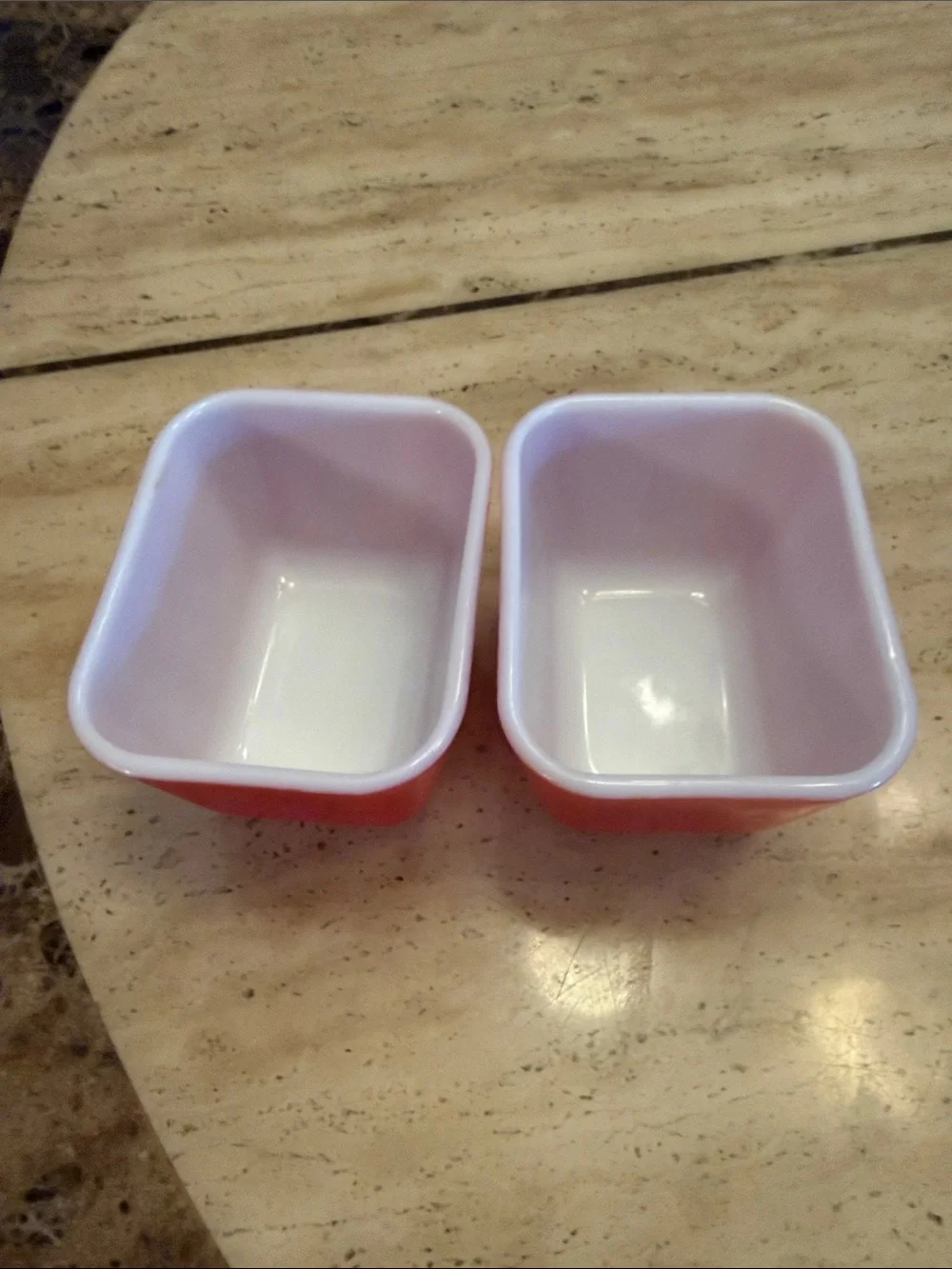 Pyrex primary colors refrigerator dish
